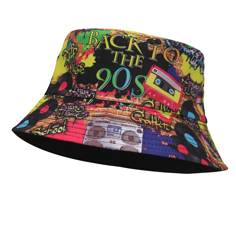 Women Bucket Hats For Men Fisherman Hat Panama Female Bucket Cap