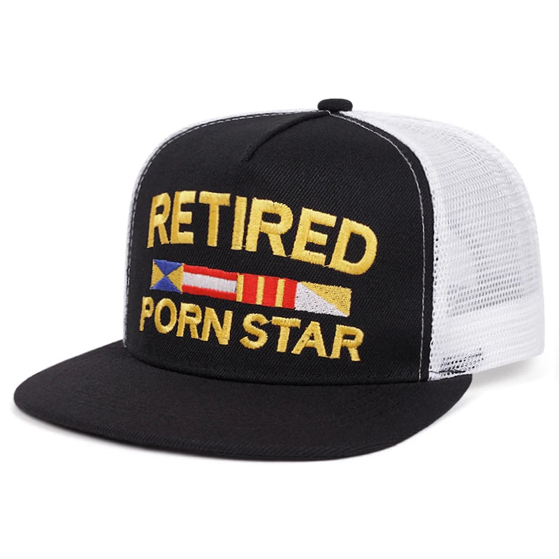 New Fashion Webhat Cartoon Letter Embroidered Hip Hop Hat Snapback Hat