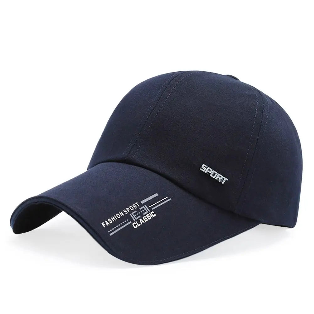 Casual Breathable Baseball Cap Adjustable Embroidery Snapback Hat
