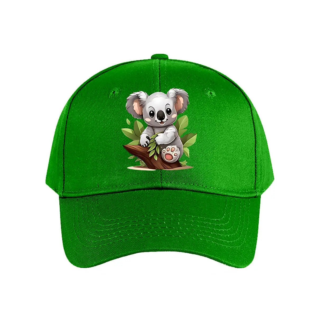 Cute Cartoon Koala Plush Toy Kids Room Decor Baseball Cap