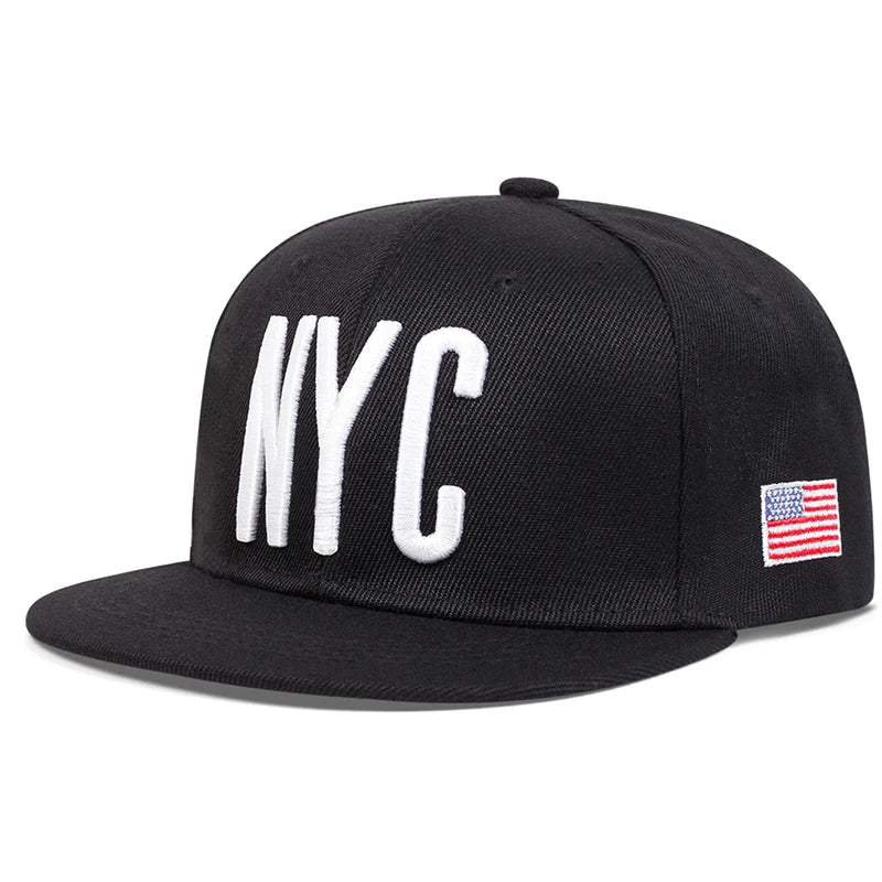 Children Nyc American Flag Embroidery Baseball Caps