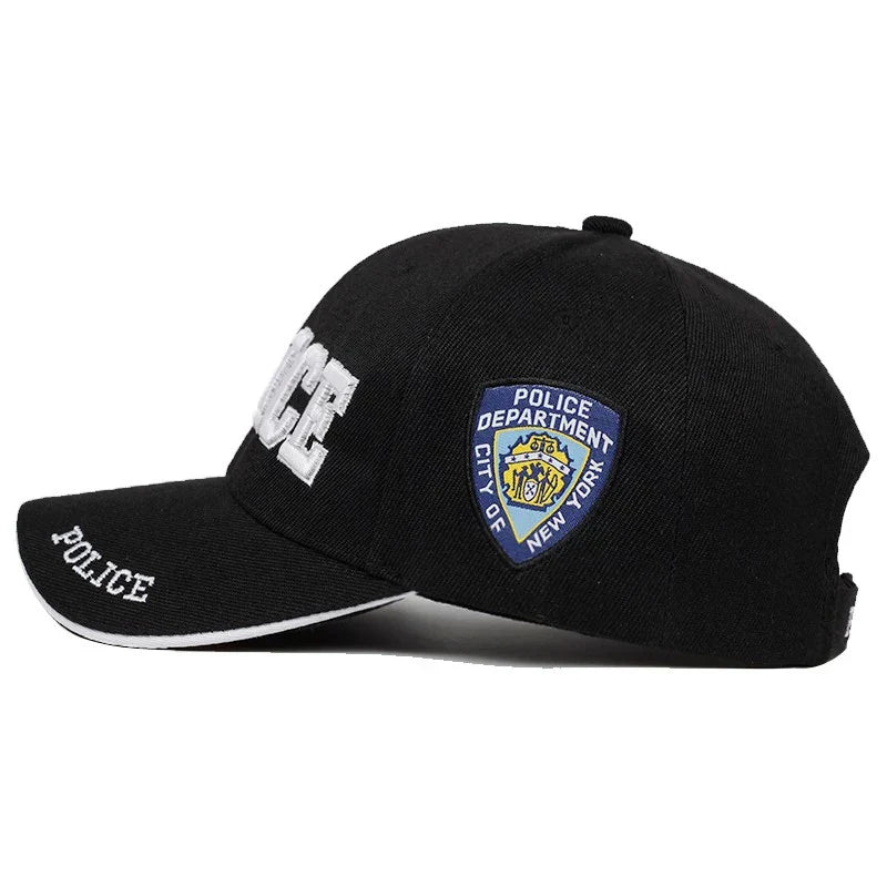 Unisex Shield Letter Embroidery Baseball Caps