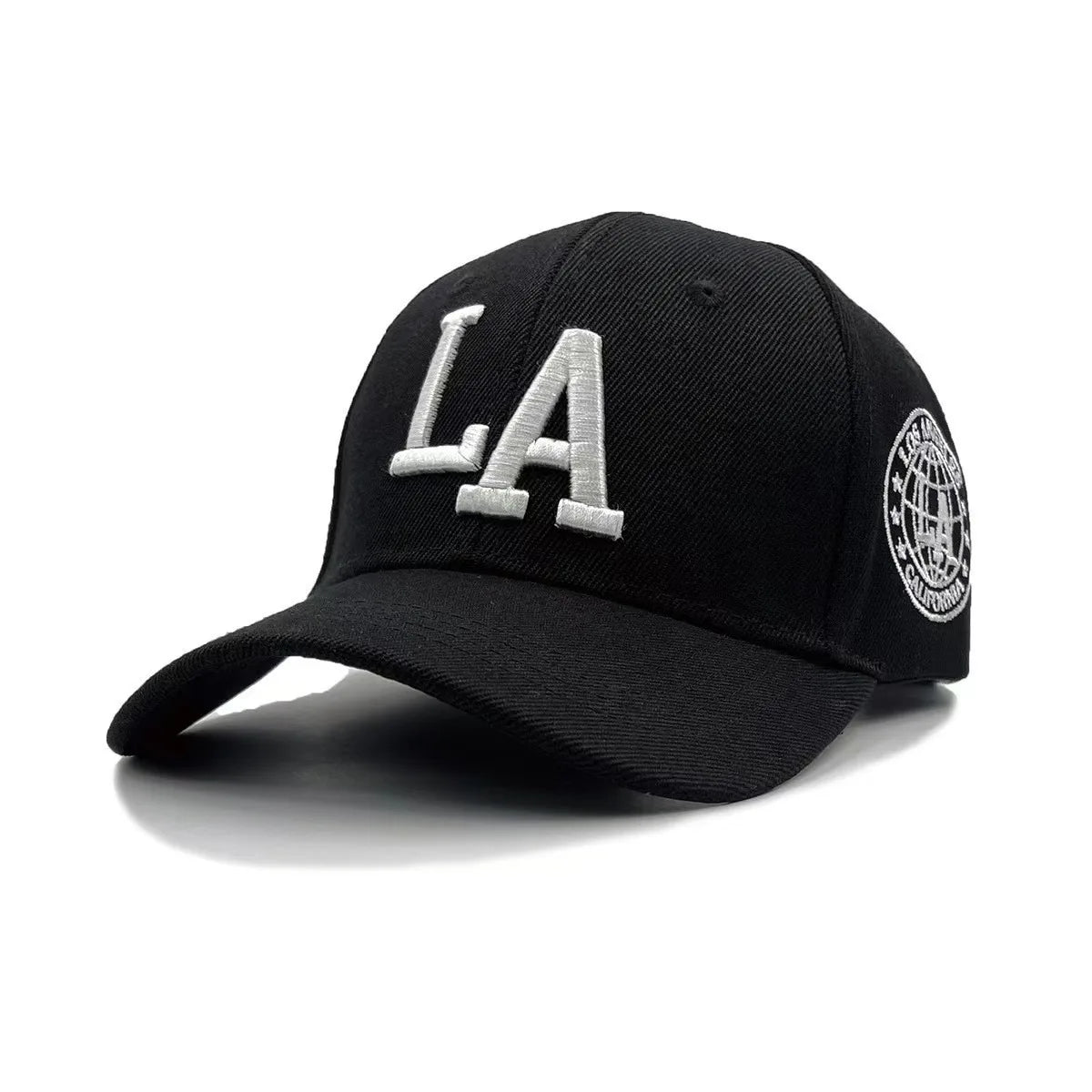 Unisex LA Letter Embroidery Baseball Caps Sunscreen Hat