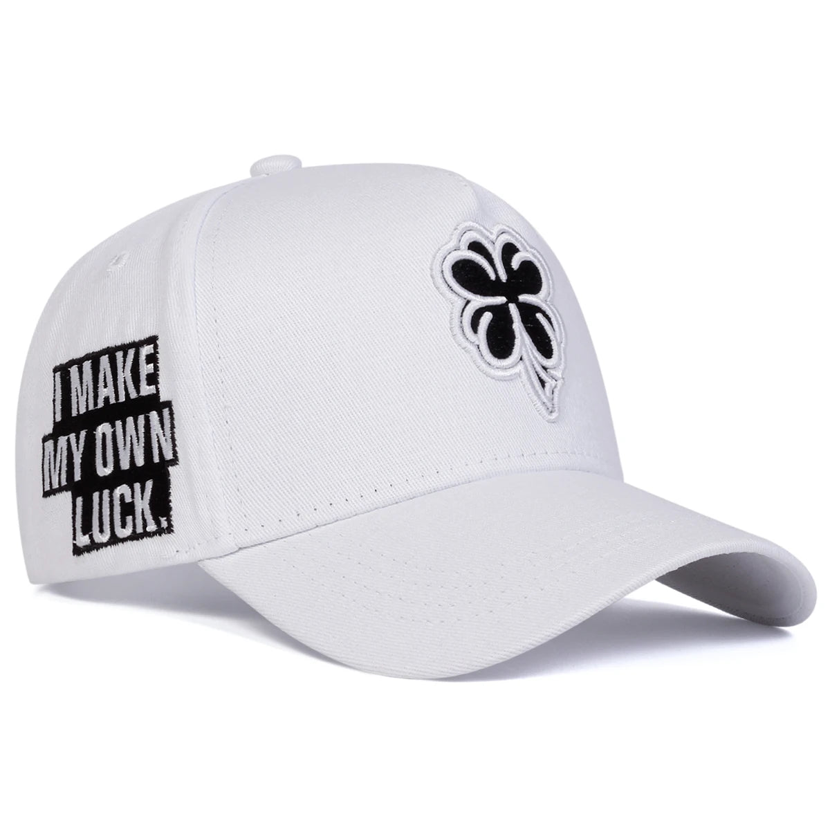 Unisex Clover Embroidery Baseball Net Caps Spring Summer