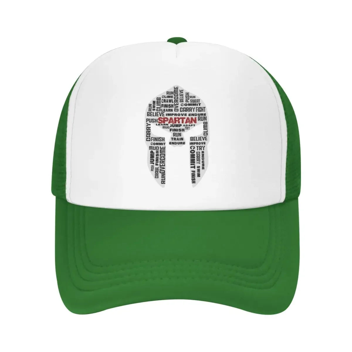 Custom Spartan Race Helmet Baseball Cap