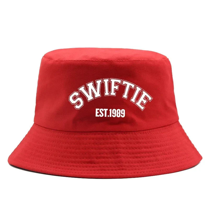 Bucket Hat Print 1989 Summer Cotton Sun Beach Hat