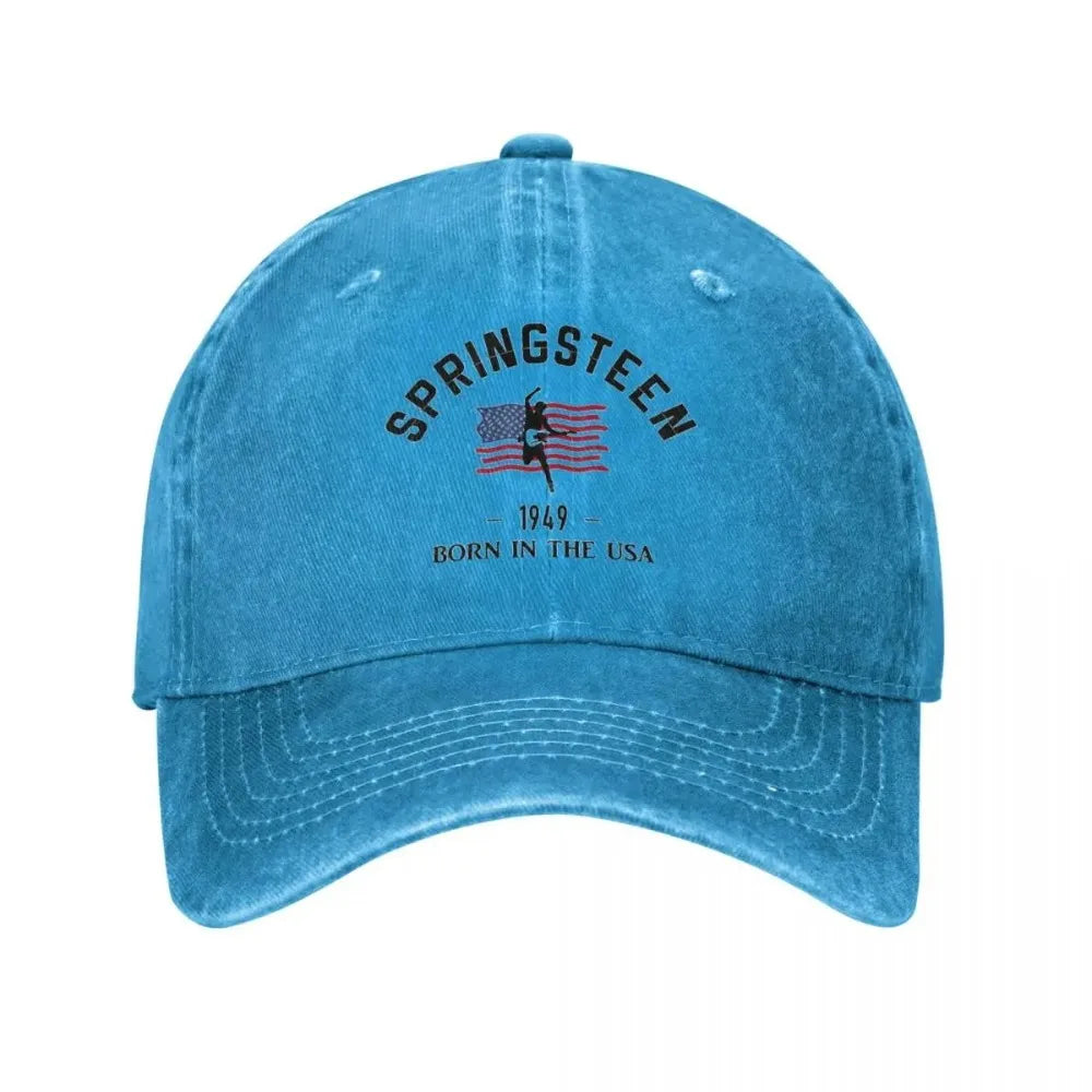 Vintage Bruce USA Springsteen Baseball Caps