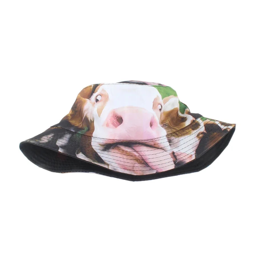 3D Printing Animal Bucket Hat For Women Men