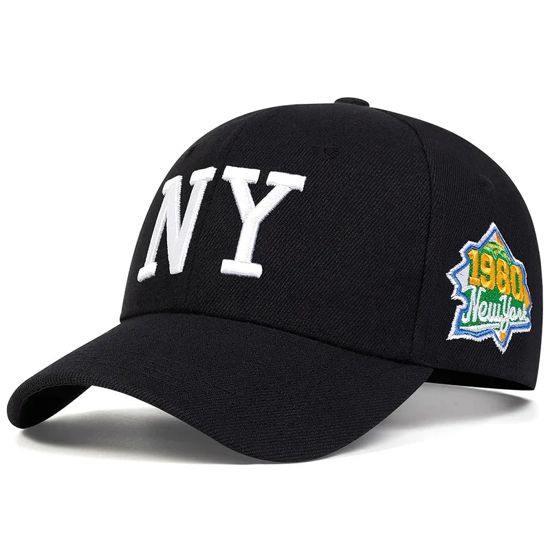 Unisex Letter Embroidery Baseball Caps Spring Autumn Outdoor Sunscreen Hat