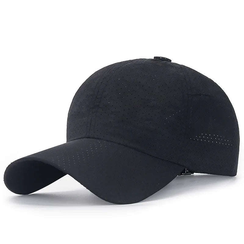 Wholesale Men Women Summer Baseball Cap Quick Drying Hats Unisex