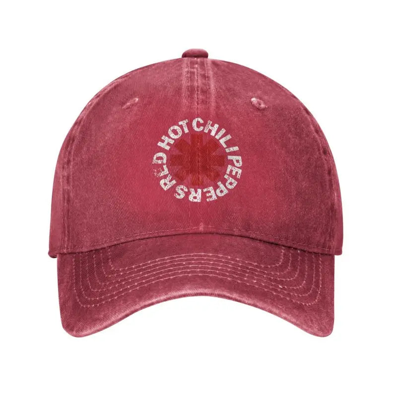 Red Hot Chili Peppers Print Baseball Caps