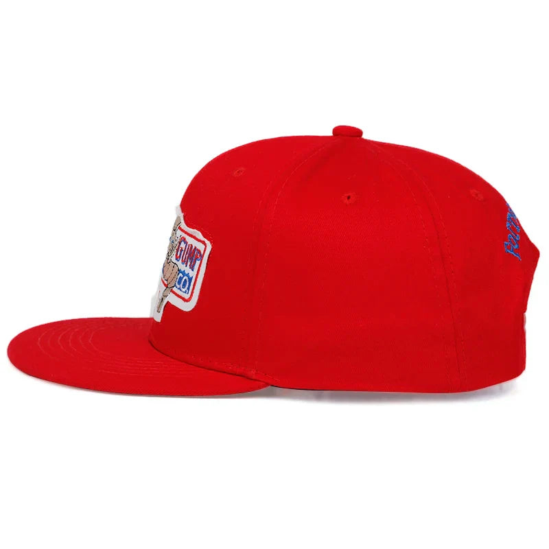 Unisex Forrest Gump Embroidery Hip-hop Hat