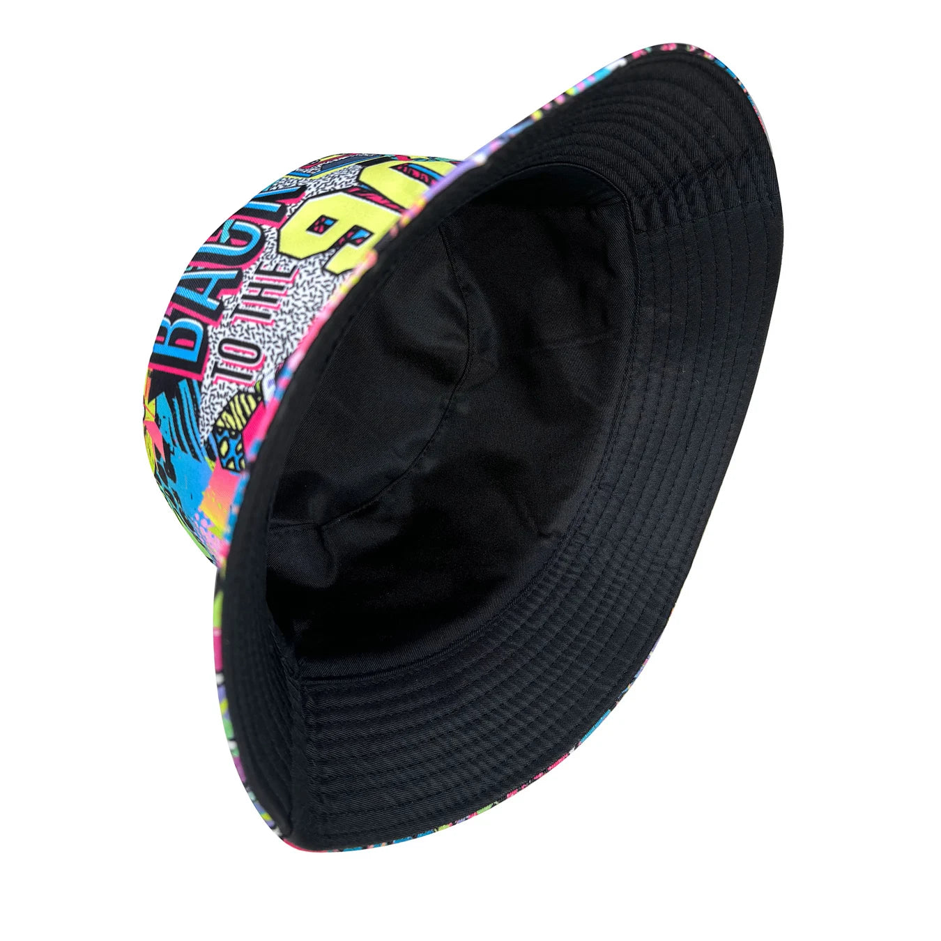 Abstract Graffiti Art Back 90S Colorful Printed Bucket Hat