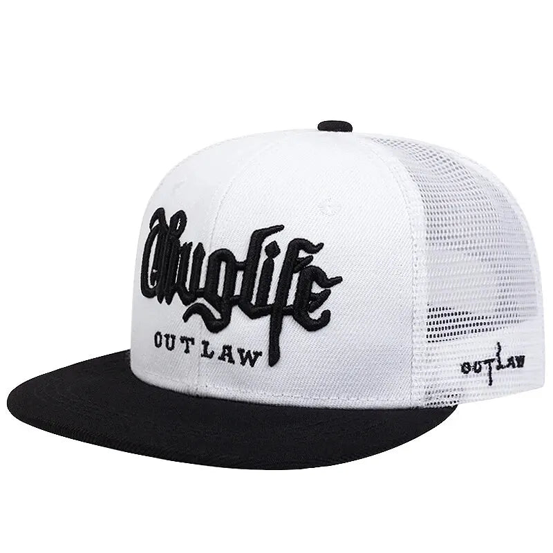 Fashion Fastball CAP ThugLife Embroidery HipHop Baseball Cap Snapback Hat