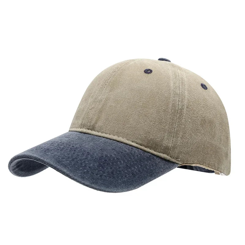 Vintage Washed Baseball Cap For Men