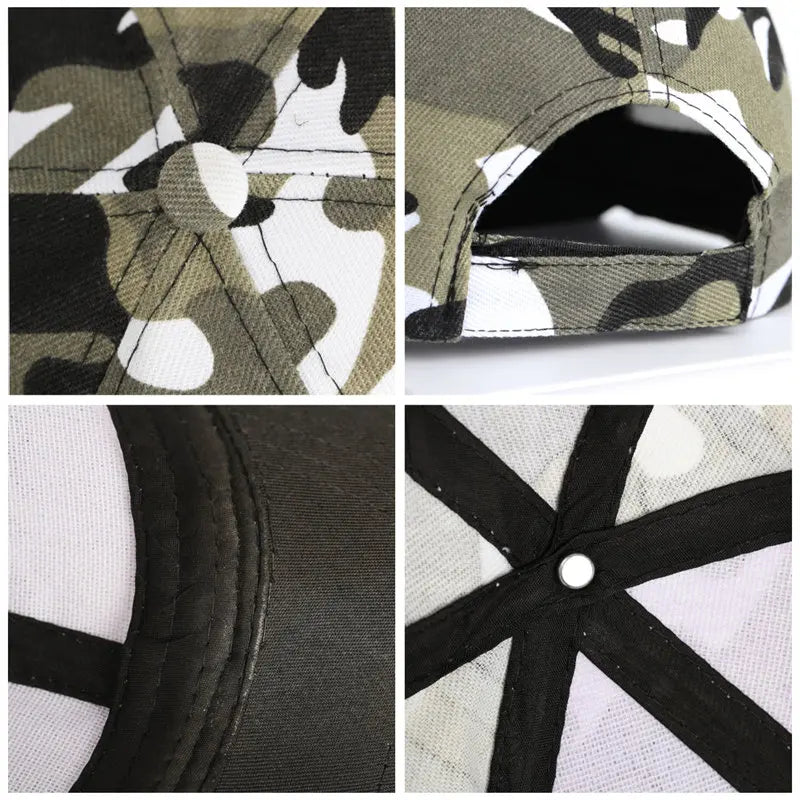 Camouflage Unisex Baseball Men And Women Camouflage Baseball Caps