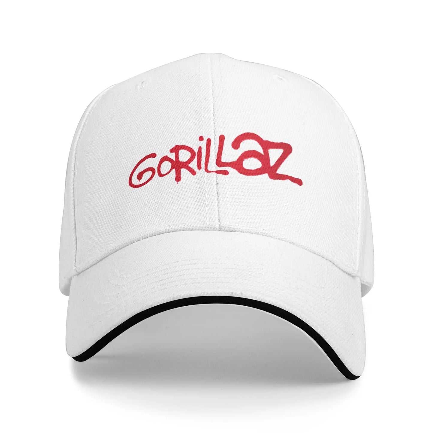 Paint Brush Red Logo Gorillazs Sun Baseball Cap