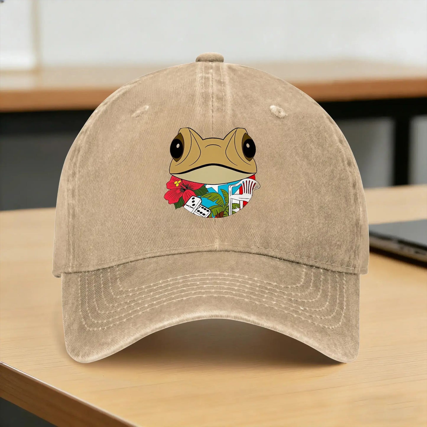 Rapper B-Bad B-Bunny DTMF World Tour Washed Baseball Cap
