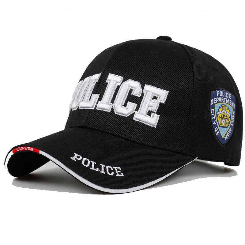 Unisex Shield Letter Embroidery Baseball Caps