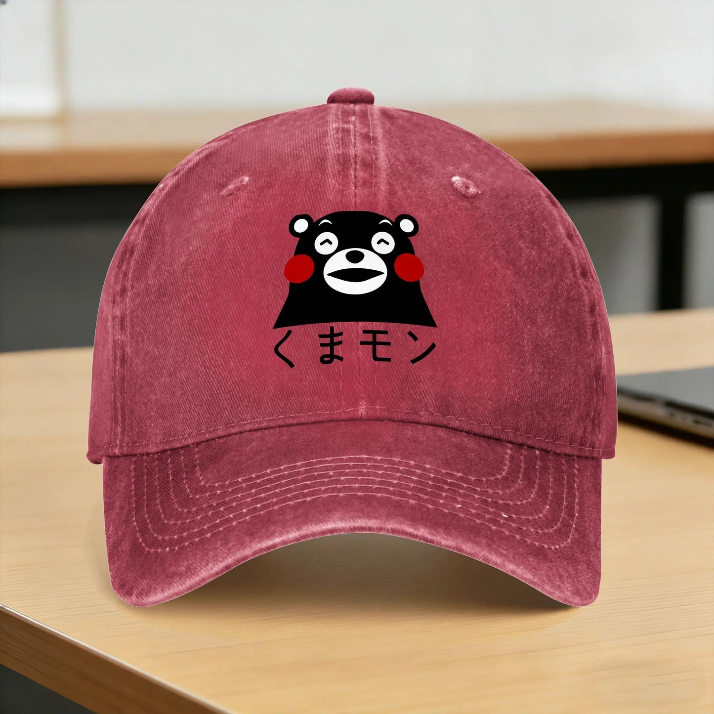 Satanic Bear Sun Baseball Cap