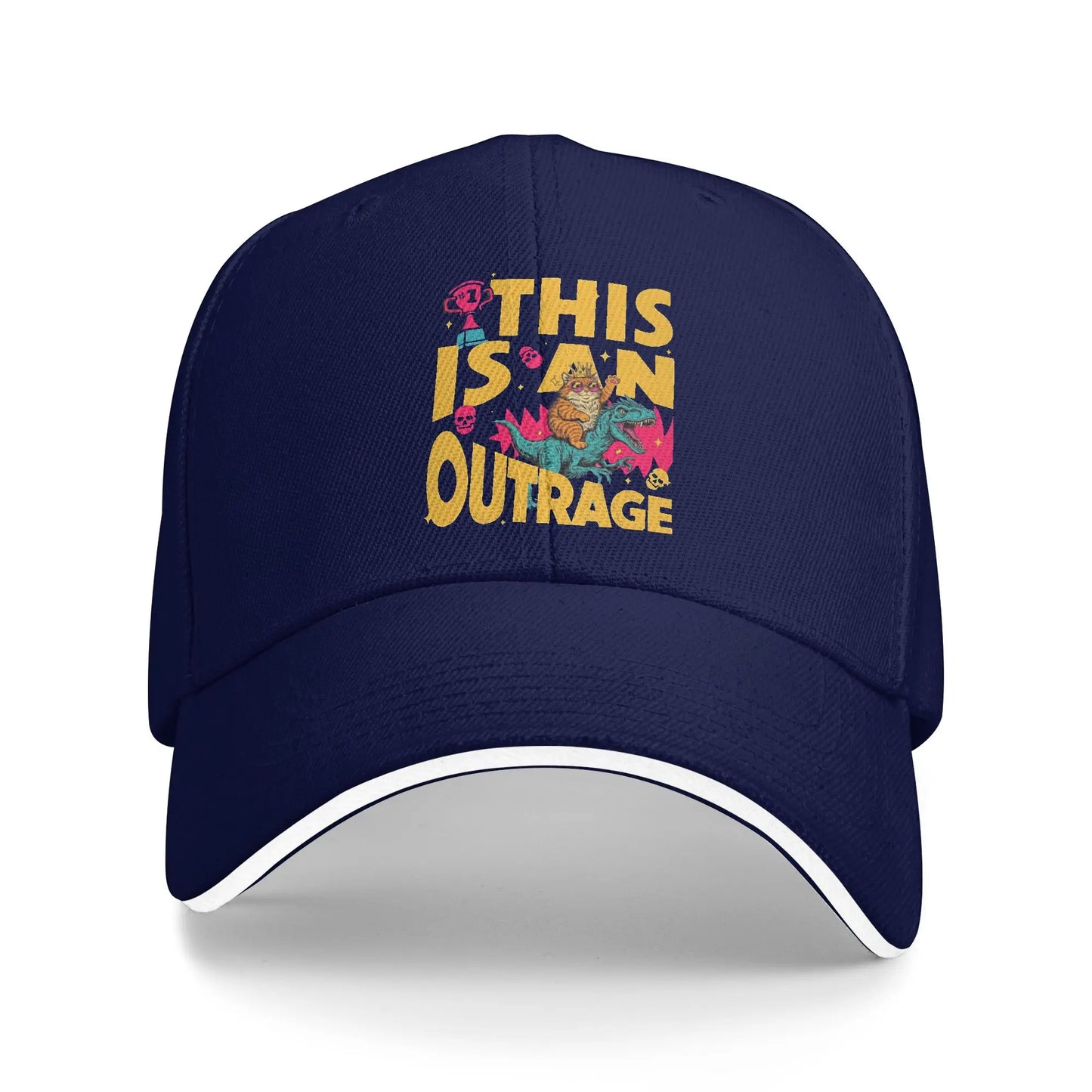 Summer This Is An Outrage Princess Donut Cat Dungeon Crawler Carl Baseball Cap