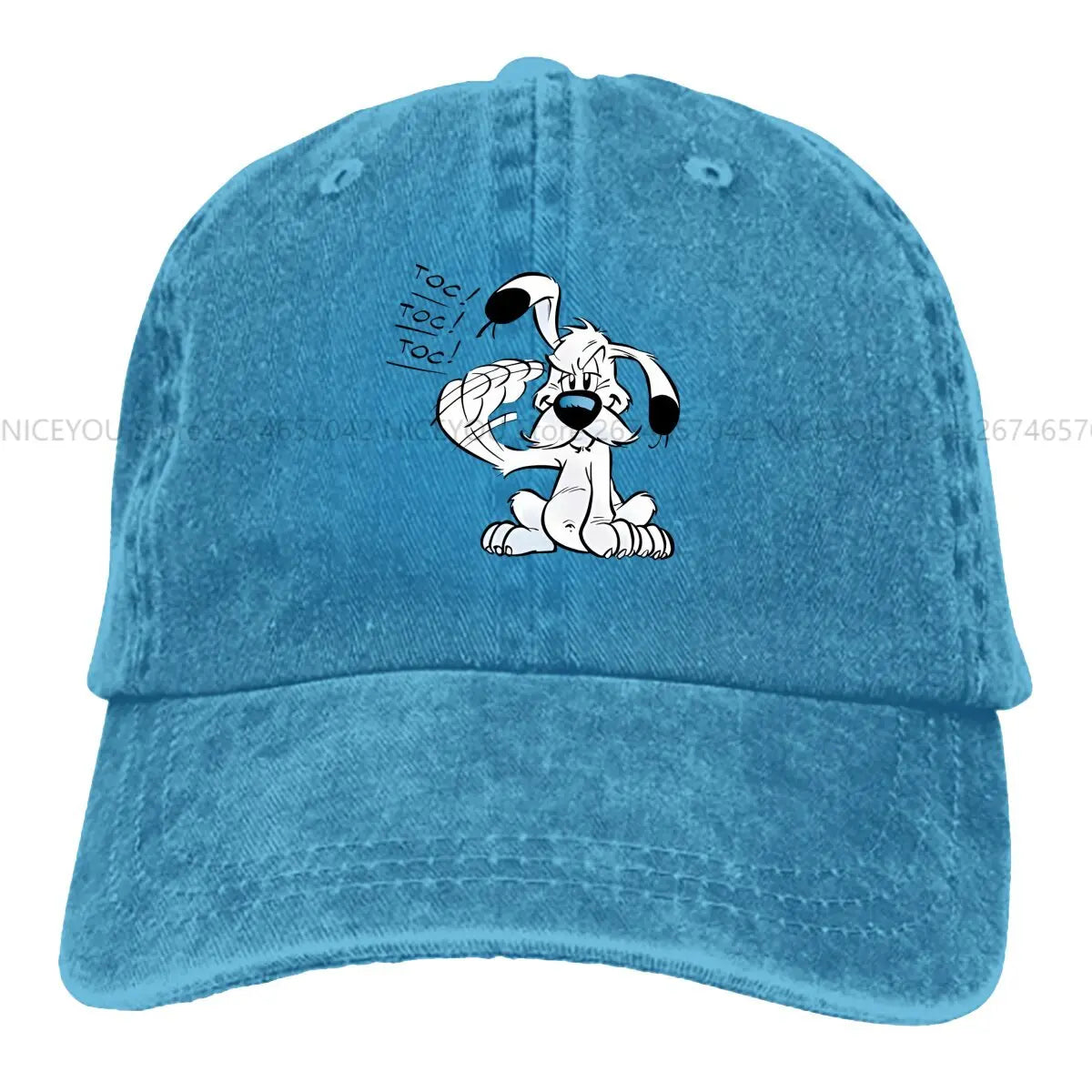 Kawaii Hip Hop Caps Asterixs and Obelixs Cartoon Comic Baseball Hat
