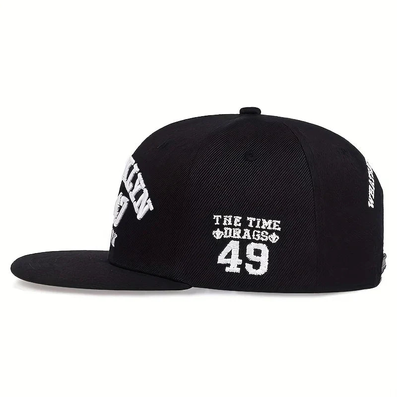 Embroidery Snapback Hat
