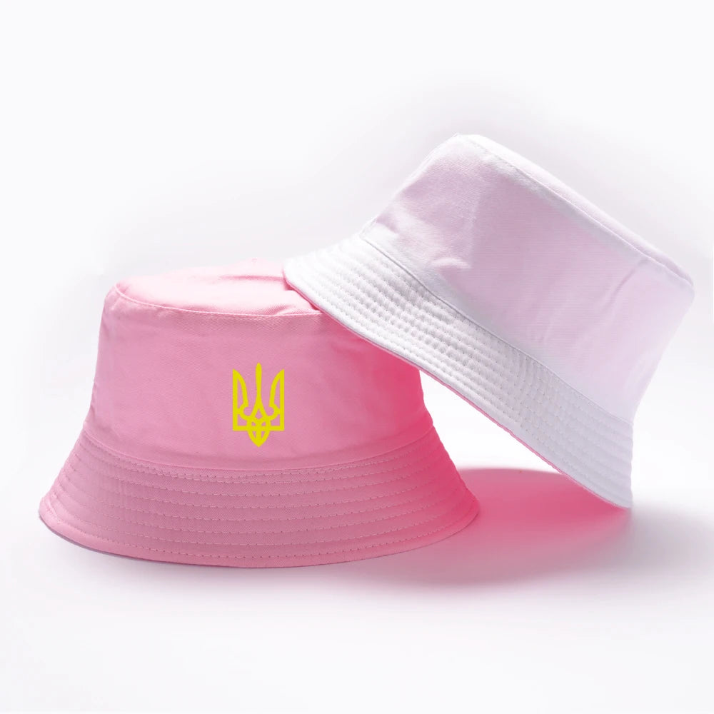 Blue Butterfly Harajuku Bucket Hat Casual Beach Sun Hat Panama Hat