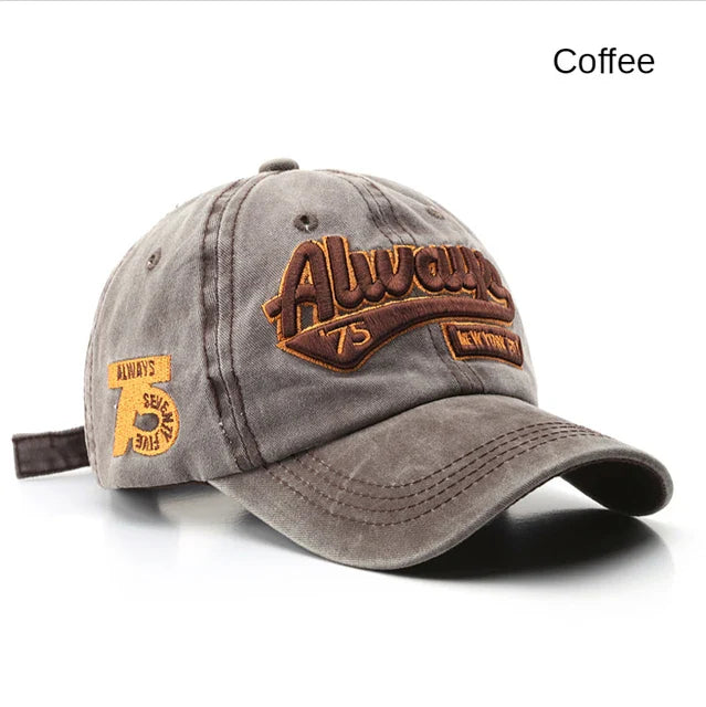 Embroidered Baseball Cap For Women Men New