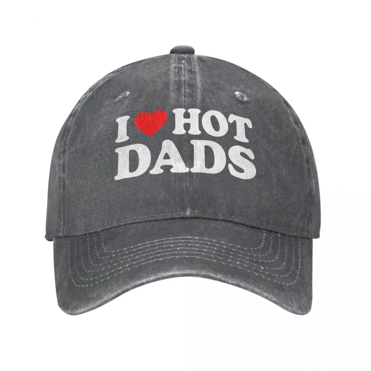 I Love Hot Dads Baseball Cap For Men Women