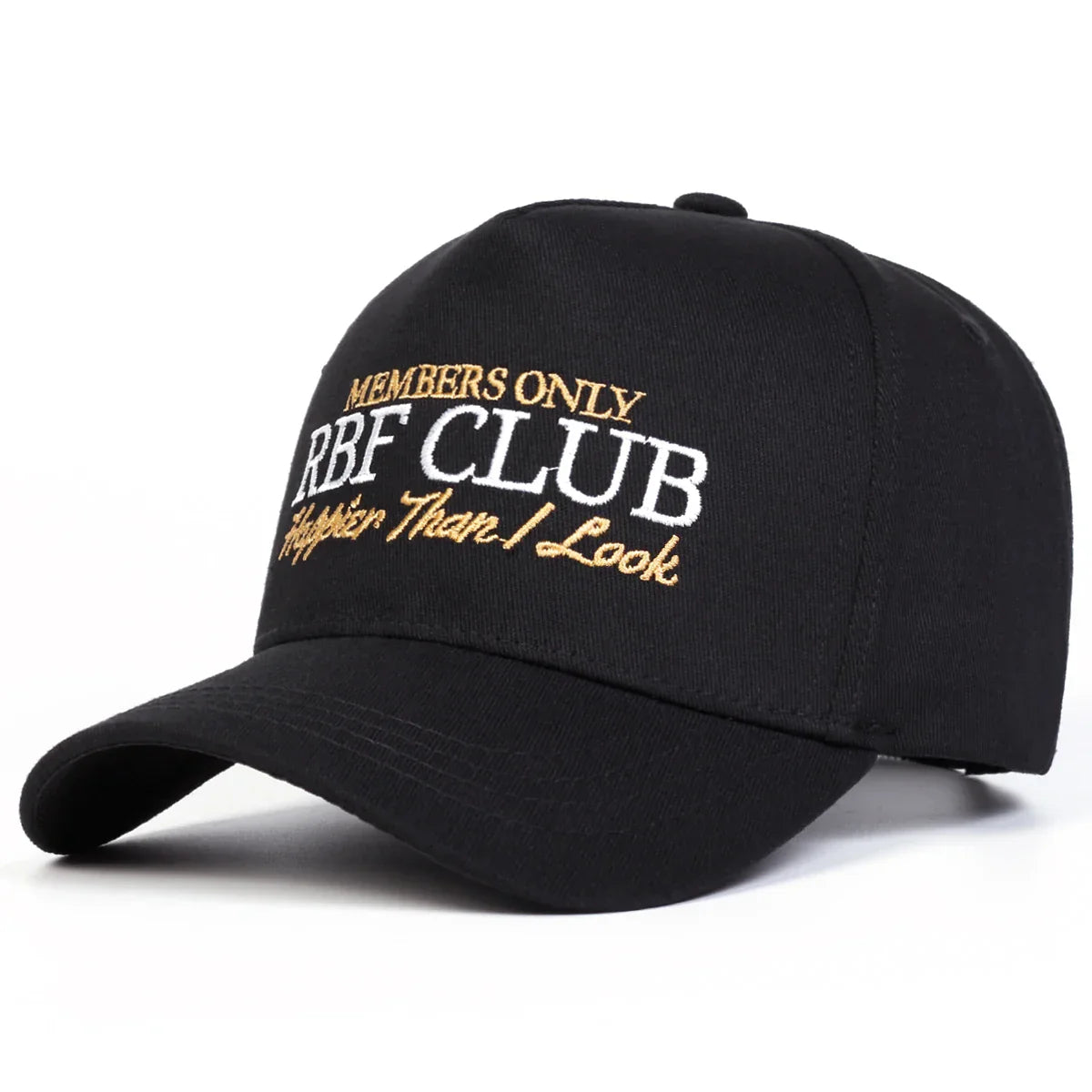Unisex RBF CLUB Letter Embroidery Baseball Caps