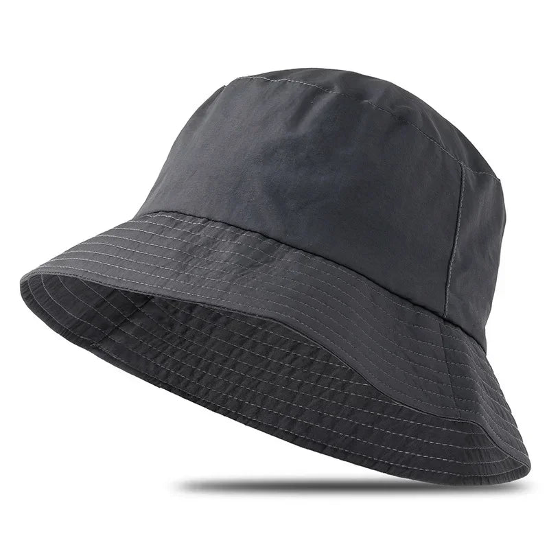 Waterproof Large Size XL62cm Sun Hat Men Women's Sunscreen UV Protection Bucket Hat