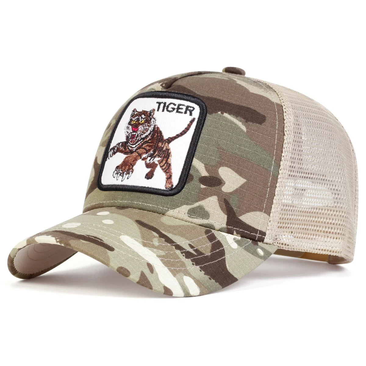 Unisex TIGER Embroidery Baseball Cap
