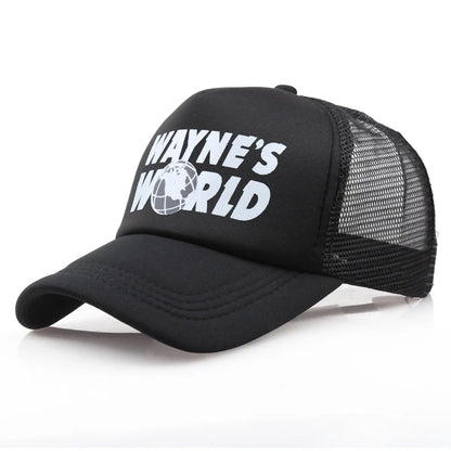Wayne’s World Hat Brand Snapback Cotton Baseball Cap