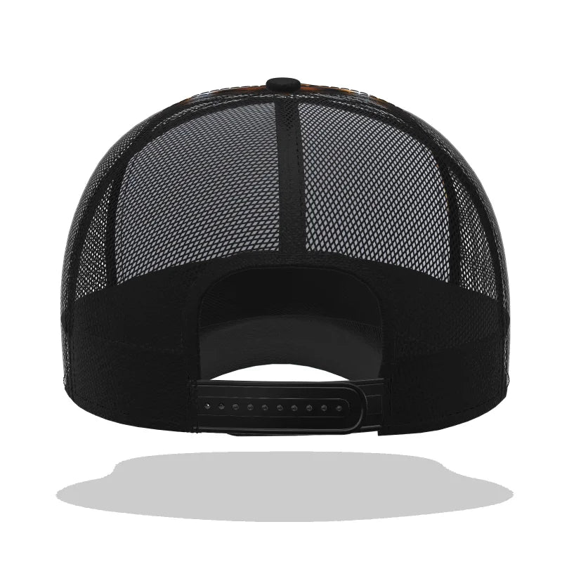 Atlas Mountain Dog Aidi Custom Flat Brim Cap Sun Hat Baseball Hat