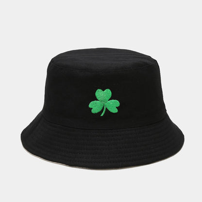 “Shamrock” Fashionable Embroidered Fashionable Fisherman Hat Bucket Hats For Men Women