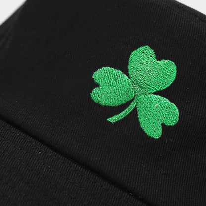 “Shamrock” Fashionable Embroidered Fashionable Fisherman Hat Bucket Hats For Men Women