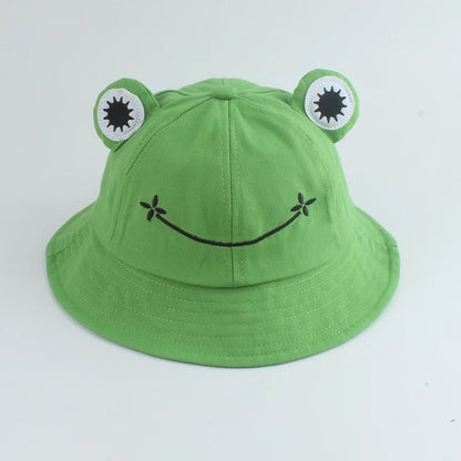 Parent-Kid Frog Bucket Hat