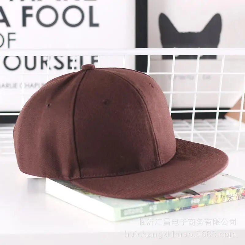 Solid Hip Hop Cap For Men Snapback Hat