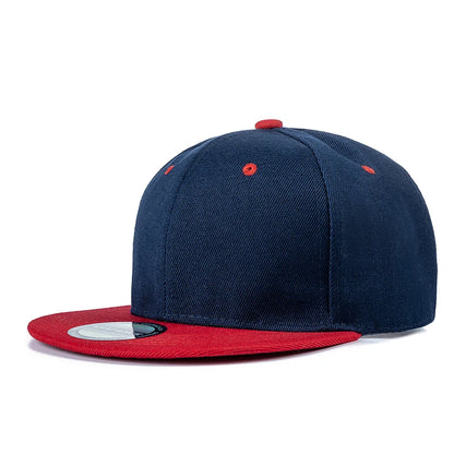 Unisex Cap Plain Snapback Hat High Quality Adult Hip Hop