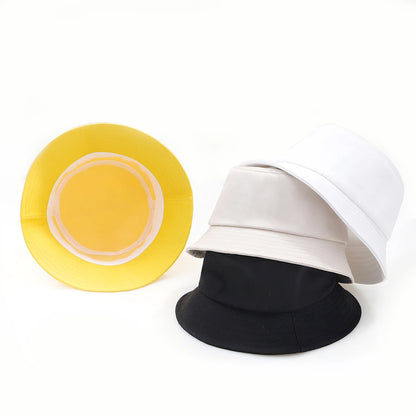 Anime Print Bucket Hats Unisex Fashion Women Men