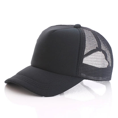 Adjustable Trucks Youth Mesh Hats Baseball Trucker Cap Dad Hat Summer Baseball Cap