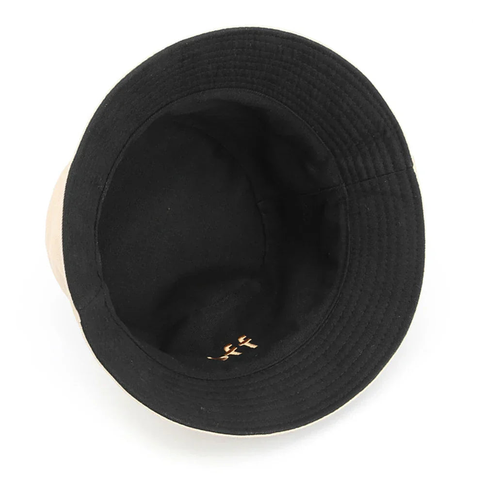 Hip Hop Panama Cap Cotton Double-sided Windproof Fisherman Hat Bob Homme