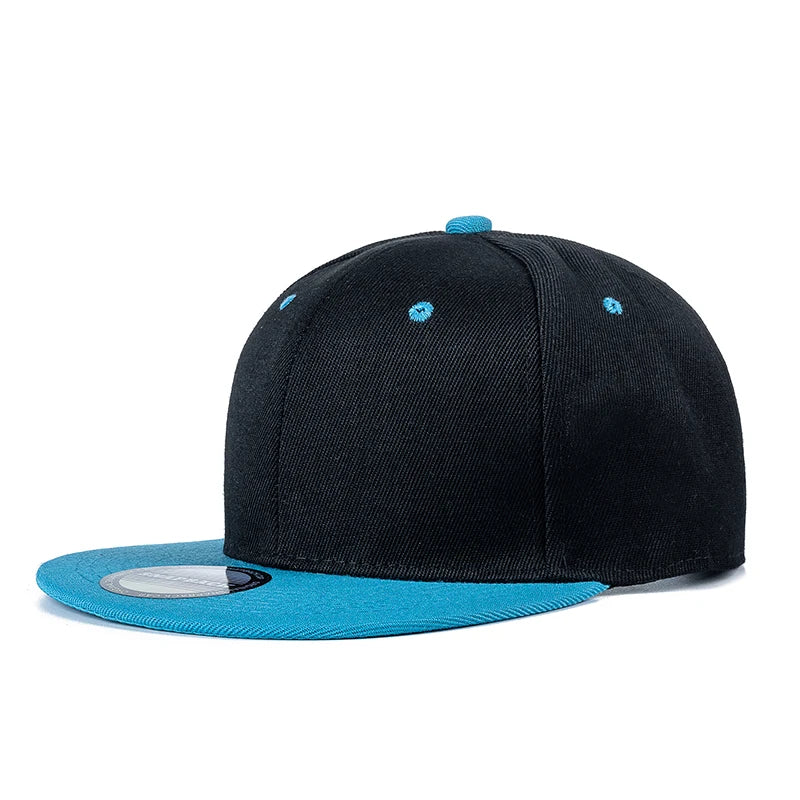 Unisex Cap Plain Snapback Hat High Quality Adult Hip Hop