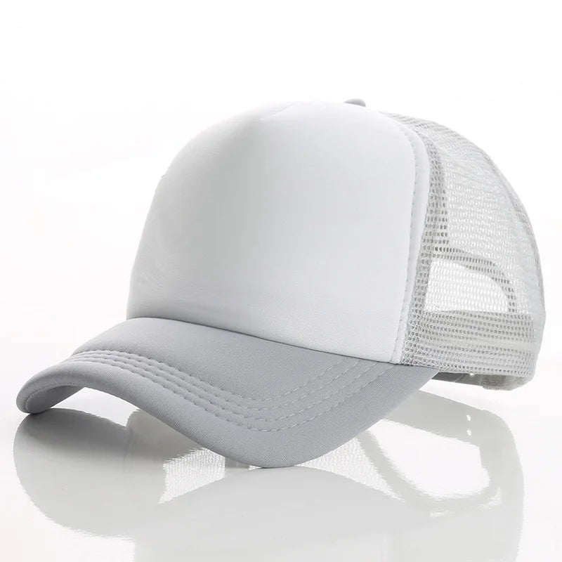 Adjustable Trucks Youth Mesh Hats Baseball Trucker Cap Dad Hat Summer Baseball Cap