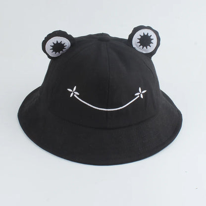 Parent-Kid Frog Bucket Hat