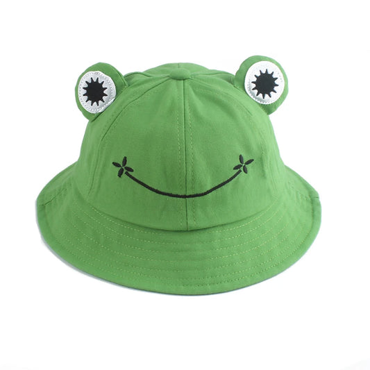 Parent-Kid Frog Bucket Hat