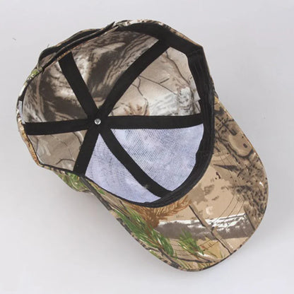 Unisex Camo Baseball Cap Camouflage Military Hat