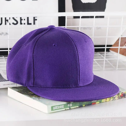 Solid Hip Hop Cap For Men Snapback Hat
