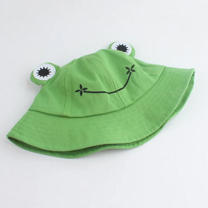 Parent-Kid Frog Bucket Hat